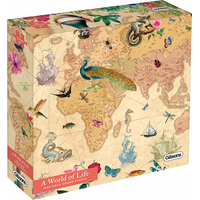 GIBSONS Puzzle Svet plný života 1000 dielikov
