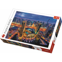 TREFL Puzzle Svetlá Dubaja 2000 dielikov