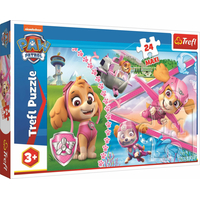 TREFL Puzzle Tlapková patrola: Odvážna Skye MAXI 24 dielikov