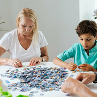 TREFL Puzzle Veľká mapa sveta 4000 dielikov