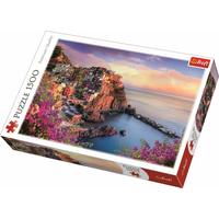 TREFL Puzzle Výhľad na Manarolu, Taliansko 1500 dielikov