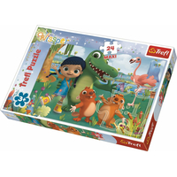 TREFL Puzzle Wissper a zvierací priatelia MAXI 24 dielikov