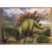 TREFL Puzzle Zaujímaví dinosaury 4v1 (35,48,54,70 dielikov)