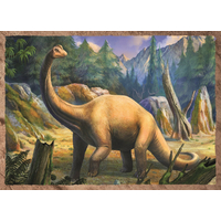 TREFL Puzzle Zaujímaví dinosaury 4v1 (35,48,54,70 dielikov)