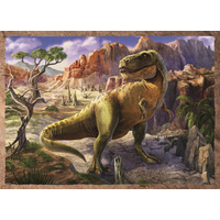 TREFL Puzzle Zaujímaví dinosaury 4v1 (35,48,54,70 dielikov)