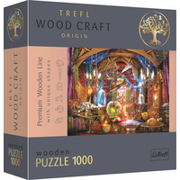 TREFL Wood Craft Origin puzzle Čarovná komnata 1000 dielikov