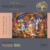 TREFL Wood Craft Origin puzzle Čarovná komnata 1000 dielikov