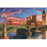 Trefl Wood Craft Origin puzzle Westminsterský palác, Big Ben 501 dielikov