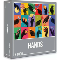 CLOUDBERRIES Puzzle Hands 1000 dielikov