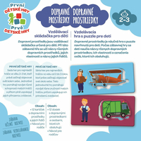 TREFL Prvé detské hry: Dopravné prostriedky