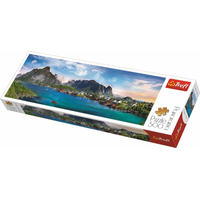 TREFL Panoramatické puzzle Lofoty, Nórsko 500 dielikov