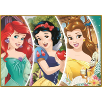 TREFL Puzzle Disney princeznej: Šťastný deň 4v1 (35,48,54,70 dielikov)