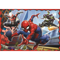 TREFL Puzzle Hrdinný Spiderman 4v1 (35,48,54,70 dielikov)