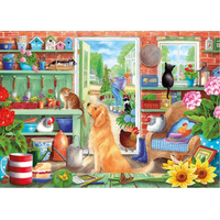 GIBSONS Puzzle Záhradné poličky 1000 dielikov