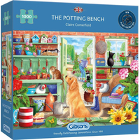 GIBSONS Puzzle Záhradné poličky 1000 dielikov