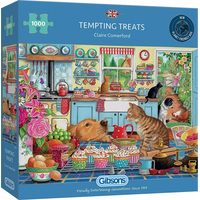 GIBSONS Puzzle Lákavé dobroty 1000 dielikov