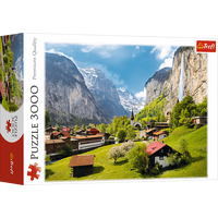 TREFL Puzzle Lauterbrunnen, Švajčiarsko 3000 dielikov