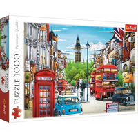 TREFL Puzzle Londýnska ulica 1000 dielikov