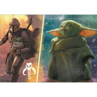 TREFL Puzzle Mandalorian a jeho svet 4v1 (35,48,54,70 dielikov)