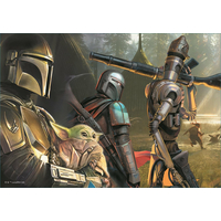 TREFL Puzzle Mandalorian a jeho svet 4v1 (35,48,54,70 dielikov)
