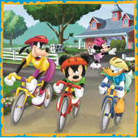 TREFL Puzzle Mickey Mouse a priatelia 3v1 (20,36,50 dielikov)
