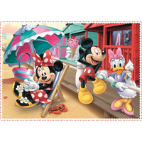 TREFL Puzzle Minnie s priateľmi 4v1 (12,15,20,24 dielikov)