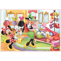 TREFL Puzzle Minnie s priateľmi 4v1 (12,15,20,24 dielikov)