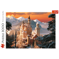 TREFL Puzzle Neuschwanstein v zime 3000 dielikov