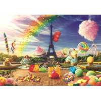 TREFL Puzzle Legrační mestá: Sladký Paríž 1000 dielikov