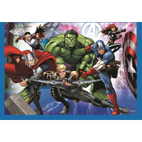 TREFL Puzzle Statočné Avengers 4v1 (35,48,54,70 dielikov)