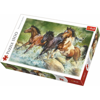 TREFL Puzzle Tri divé kone 1500 dielikov