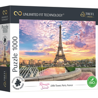 TREFL Puzzle UFT Cityscape: Eiffelova veža, Paríž, Francúzsko 1000 dielikov