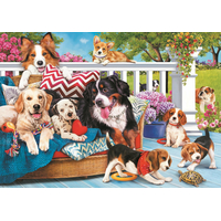 TREFL Puzzle UFT Cuteness Overload: Psie priateľstvo 1000 dielikov