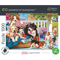 TREFL Puzzle UFT Cuteness Overload: Psie priateľstvo 1000 dielikov