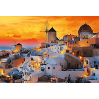 TREFL Puzzle UFT Romantic Sunset: Oia, Santorini 1500 dielikov