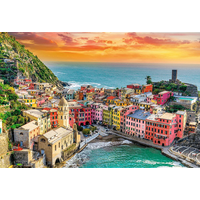 TREFL Puzzle UFT Romantic Sunset: Vernazza, Liguria, Taliansko 1500 dielikov