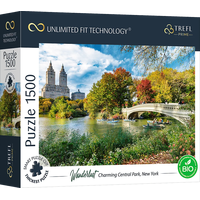 TREFL Puzzle UFT Wanderlust: Čarovný Central Park, New York 1500 dielikov
