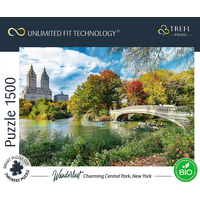 TREFL Puzzle UFT Wanderlust: Čarovný Central Park, New York 1500 dielikov