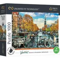 TREFL Puzzle UFT Wanderlust: Jeseň v Amsterdame 1000 dielikov