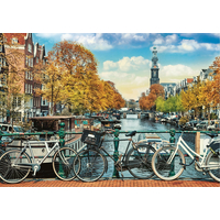 TREFL Puzzle UFT Wanderlust: Jeseň v Amsterdame 1000 dielikov