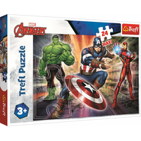TREFL Puzzle Vo svete Avengers MAXI 24 dielikov