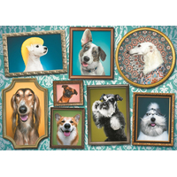 TREFL Puzzle Veselí psy 1000 dielikov