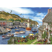 GIBSONS Puzzle Zátoka s majákom 1000 dielikov