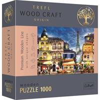 TREFL Wood Craft Origin puzzle Francúzska ulica 1000 dielikov