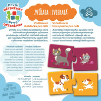 TREFL Prvé detské hry: Zvieratá