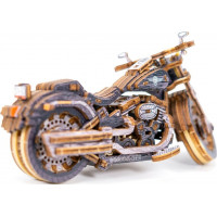 WOODEN CITY 3D puzzle Motocykel Cruiser Limitovaná edícia 168 dielov