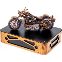 WOODEN CITY 3D puzzle Motocykel Cruiser Limitovaná edícia 168 dielov