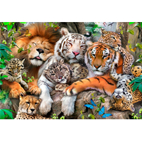 WOODEN CITY Drevené puzzle Čas na šlofíka 2v1, 300 dielikov EKO