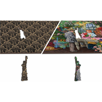 WOODEN CITY Drevené puzzle Kvetinárstvo 2v1, 400 dielikov EKO