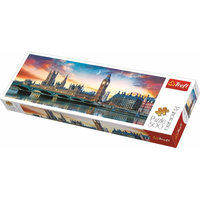 TREFL Panoramatické puzzle Big Ben a Westminsterský palác, Londýn 500 dielikov